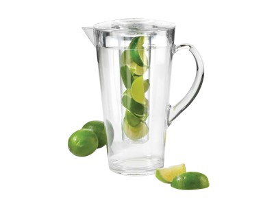 2 Liter Polycarbonate Pitcher with Infusion Chamber
