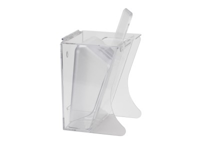 64 oz. Polycarbonate Freestanding Scoop Holder