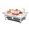 Large Ultimate Platinum Ice Housing System with Ice Pan, Water Contaminant Unit, and LED Lighting - 19