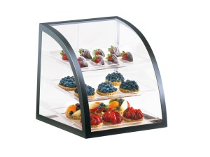 Iron Euro Style Brown Display Case - 16" x 16 1/2" x 16 1/2"