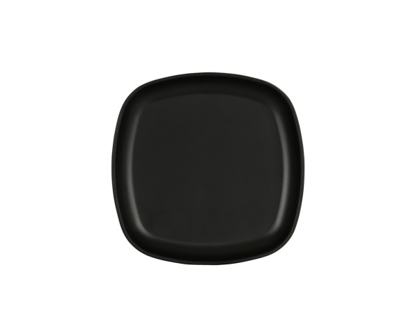 Oslo 8" Square Plate  - Black