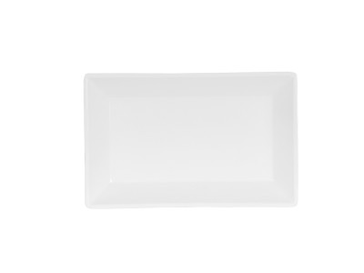 11X7 Rectangle Plate - White