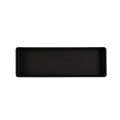Hudson 18X6 Rectangle Bowl - Black