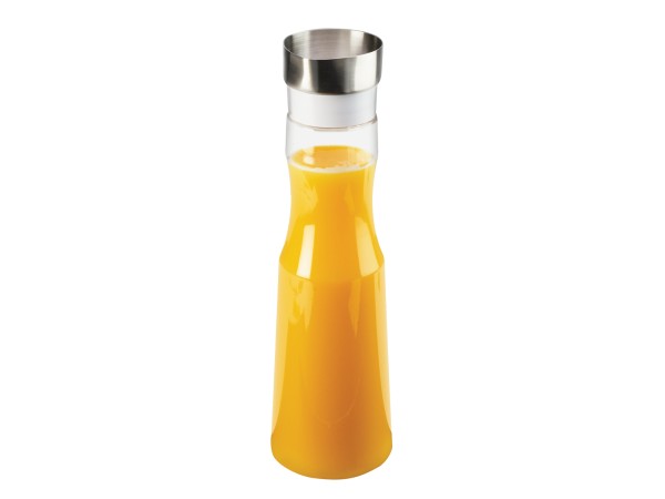 1.5 Liter Clear Polycarbonate Carafe with Hinged Closing Lid