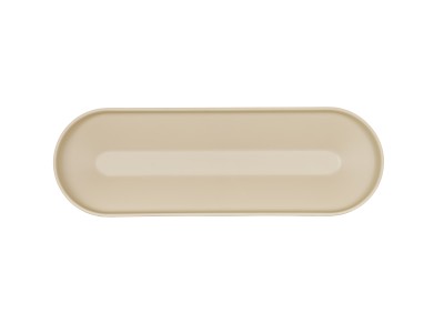 Nova 6x18 Coupe Platter-Taupe