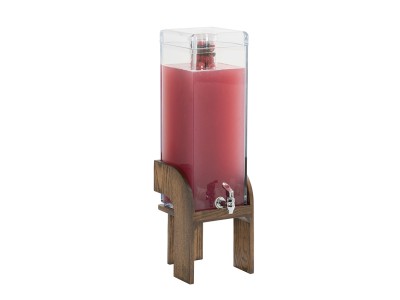 Melrose 3 Gallon Square Beverage Dispenser-Infusion