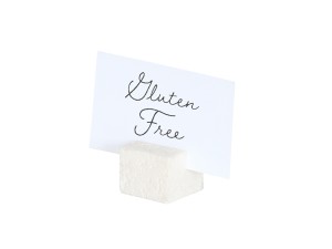 Resin Cardholder Block-Ivory