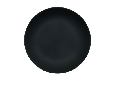 6" Classic Coupe Plate-Black