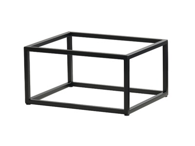 Black Metal Riser-10x12x6.75
