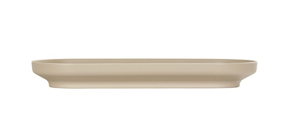 Nova 9x22 Coupe Platter-Taupe